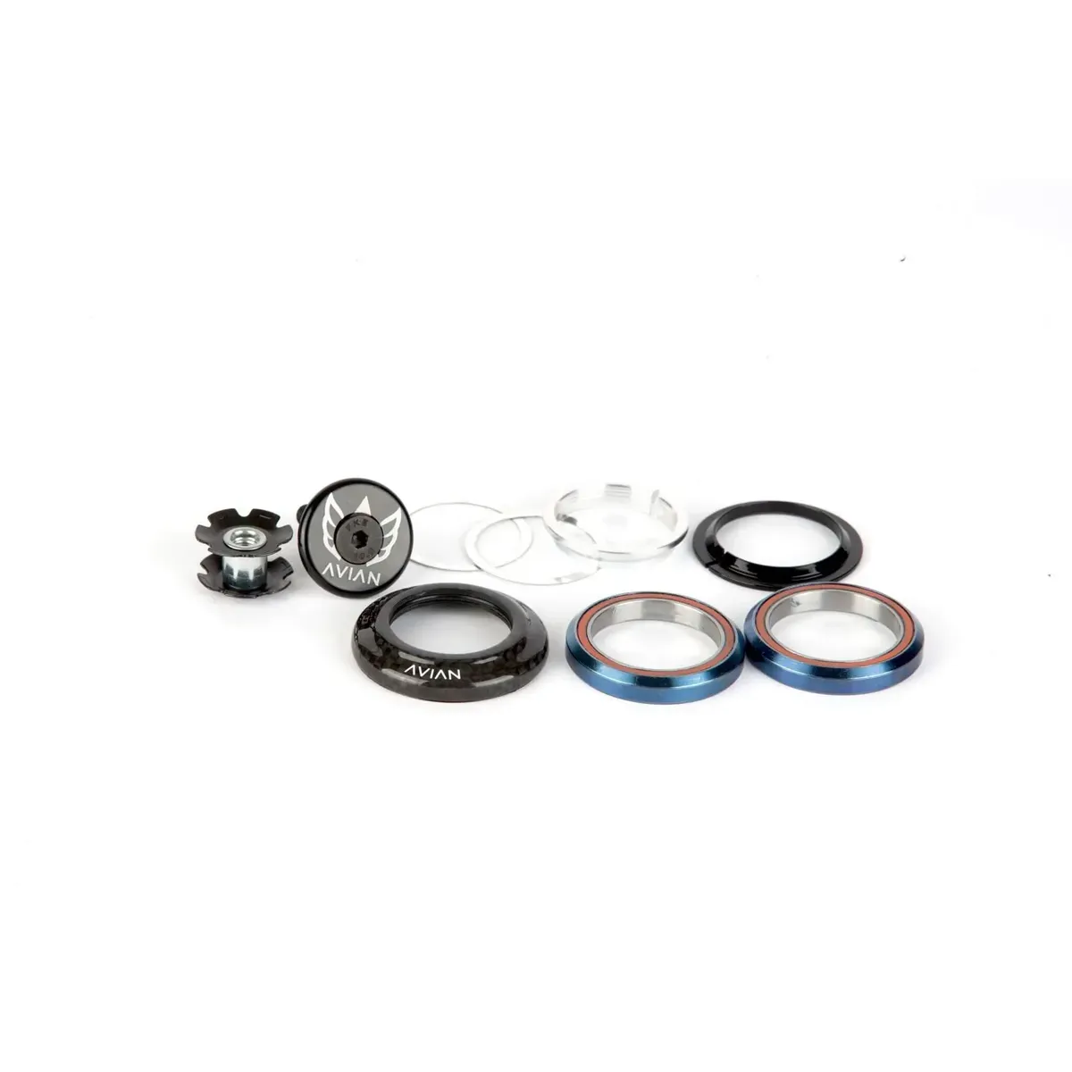 Avian Integrated Reducer Headset 11/8" To 1” Black
